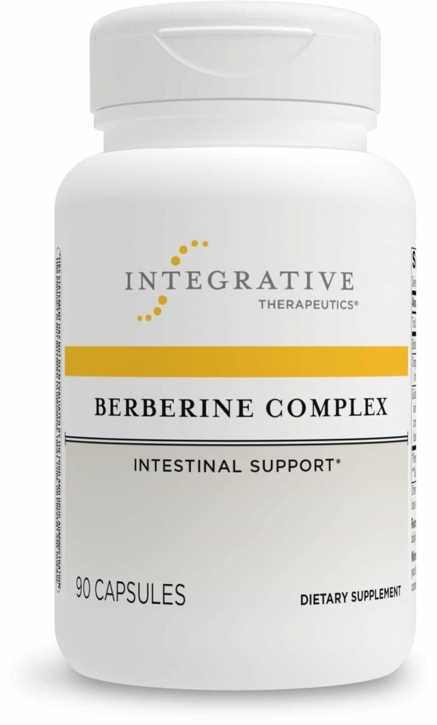 Thérapeutique intégrative Complexe berbère - Supplément de santé digestif et git* - Vegan, sans gluten et sans lait - 90 capsules (45 portions)