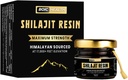 Potence maximale de Shilajit biologique pur pour les hommes et les femmes avec supplément de 85+ minéraux traces pour l'énergie, la performance et le système immunitaire - Shilajit résine-50G (paquet de 1)