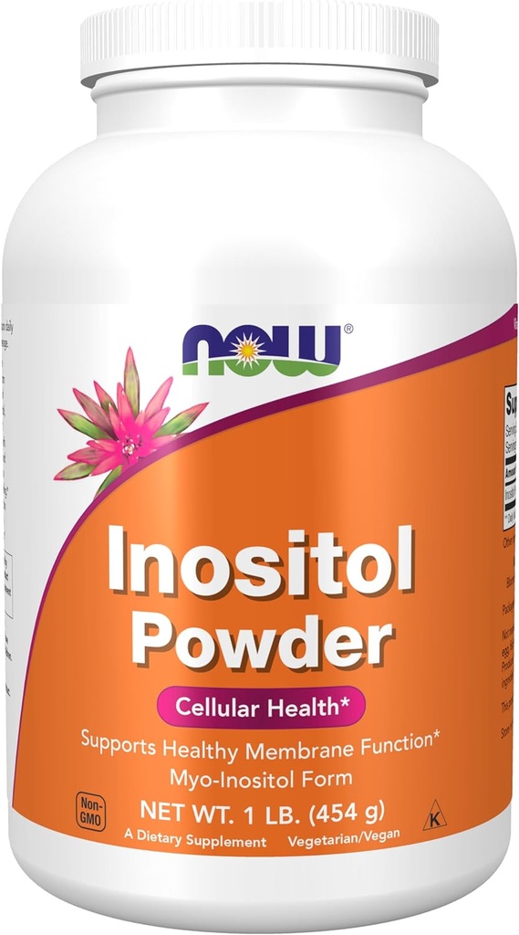 MAINTENANT Compléments alimentaires, Poudre d'inositol, Signalisation des neurotransmetteurs*, Santé cellulaire*, 1-Pound