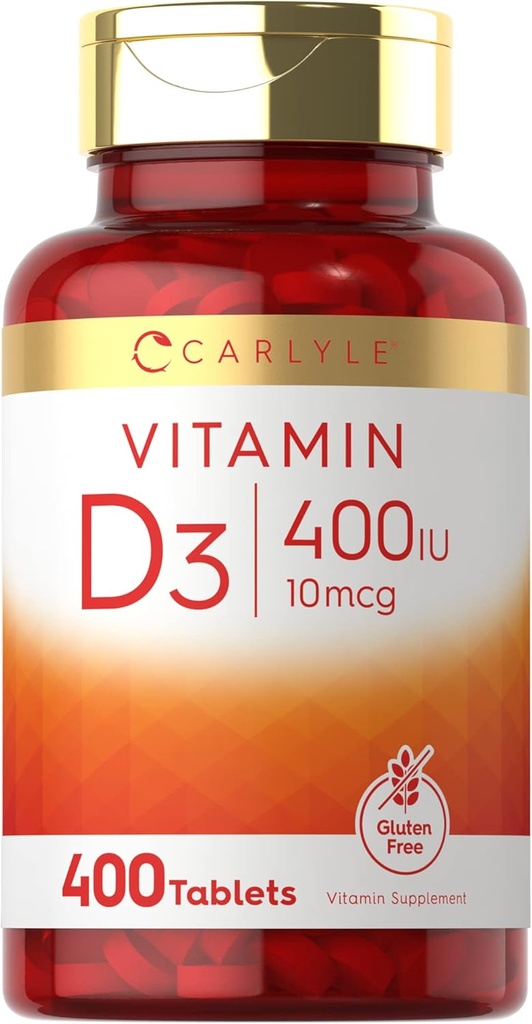 Carlyle Vitamine D3 400iu (10mcg)