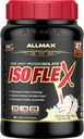 AllMAX Nutrition - ISOFLEX Poudre de protéines de lactosérum, Isolation de protéines de lactosérum, 27g de protéines, gâteau d'anniversaire, 2 livres