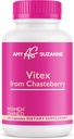 Supplément Vitex pour les femmes - Hormone Harmony pour les femmes de Chasteberry Bio - Hormone Balance, Période, Periménopause Support - 60 Capsules
