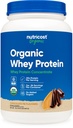 Nutricost concentré de protéines de lactosérum biologique, saveur de beurre d'arachide au chocolat, (2LBS) - sans gluten, sans OGM