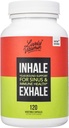 - Oui. Inhale Exphale - Aide à calmer les allergies - Itchy Watery Yeux - Allergie Symptôme - Congestion nasale - Respiration claire - Réaction allergique - Toux - Éternuement - 120 capsules