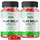 Flat Belly Melts Keto ACV Gummies for Advanced Weight Loss with Apple Cider Vinegar, Supplement Helps in Reducing Belly Fat (120 Gummies)
