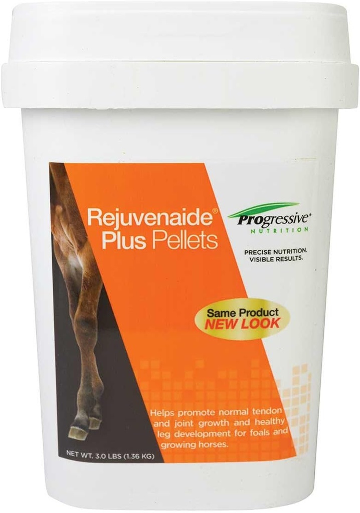 Dijkoo Rejuvenaide Plus Pellets pour les poulains et les chevaux en croissance - 3 livres.