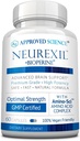 Science approuvée Neurexil - Soutien naturel nootrope avec DMAE - Améliorer la fonction cérébrale, Sharpen Clarity, Boost Memory - L-Tyrosine, Ginkgo Biloba, Huperzine A, BioPerine - 60 Capsules