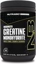 NutraBio Pure Micronized Creatine Monohydrate Supplément en poudre, non aromatisé, (300 g) - Supporte l'énergie musculaire en vrac, la récupération et la force - HPLC Tested Creatine Supplément en poudre pour hommes et femmes
