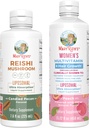 MaryRuth Organics Reishi Liposomal (Pecan Candé) & Multivitamine + Croissance des cheveux (Peach)