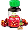 Camu Capsules Camu l Vitamine C puissante Source l Immune System Booster l Organic and Fairtrade Certified l 100 Végétaux pilules l 1500mg par portion l Sans OGM et sans gluten l Andes