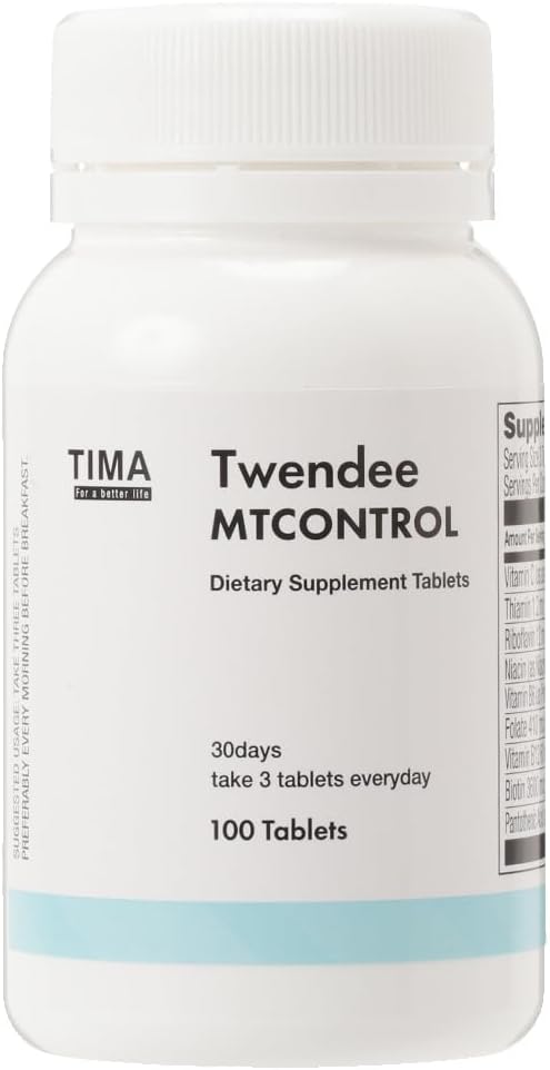 MTCONTROL | Japanese Anti-Oxidant & Mitochondrial Supplement | Worldwide Patented Supplement on Stress Reduction | Promotes Hair, Skin & Health Maintanance | 100 Tablets (30 Servings)