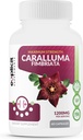 Pure Caralluma Fimbriata Max Strength – Suppression de l'appétit, augmentation de la brûlure de graisse, supplément de perte de poids, non-Stim - pour les hommes et les femmes - 1200mg par portion, 30 portions, 60 capsules