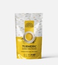 Poudre de lait d'or curcuma - 200g, mélange de curcuma, poivre noir, gingembre, cardamome et sucre de canne par les herbes de Hebhac