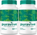 (2 Pack) Puravive, Puravive Weight Loss Capsules, Puravive Exotic Rice Method, All Natural Detox & Cleanse Support, Pura Vive Keto Reviews (120 Capsules)