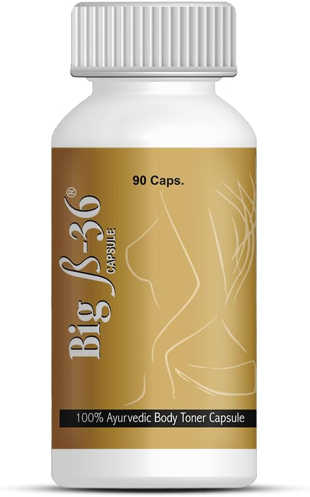 Big B-36 Capsule Best Breasts Enhancement Remedies for Women 2 Packs de 90 Capsules