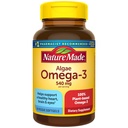 Nature Made Algae Oil Omega 3 Supplement 540mg, Omega 3 Fish Oil Alternative, 70 Veggie Softgels, Sustainable, Plant-Based, for Healthy Heart, Brain, and Eye Support, 70 Softgels