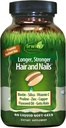 Irwin Naturals plus long, plus fort cheveux et ongles - favorise la Texture vive et la force - 60 softgels liquides