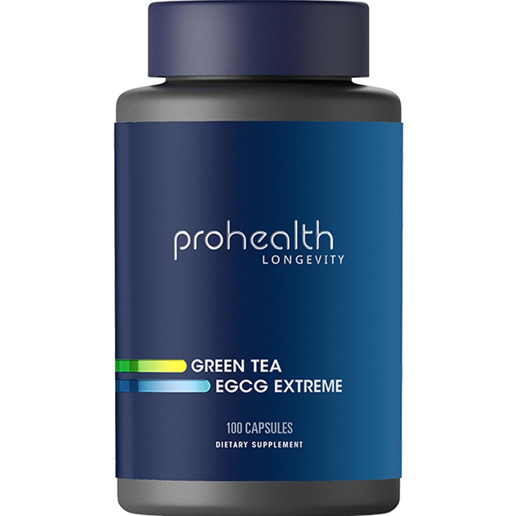 ProHealth Longevity Green Tea EGCG Extreme (390mg EGCG, 100 capsules) (Supplément de thé vert)