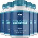 (5 Pack) Capsules de support ProstaPure Prostate – Supplément Prosta Pure Pills, Résistance maximale, Nouvelle formulation de multivitamine améliorée, Avis ProstaPure, 300 Capsules