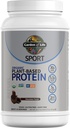 Garden of Life Poudre de protéines végétales biologiques avec probiotiques, BCAAs, NSF certifié, sans gluten et sport, non OGM, poudre de protéines de sport, 19 portions, chocolat