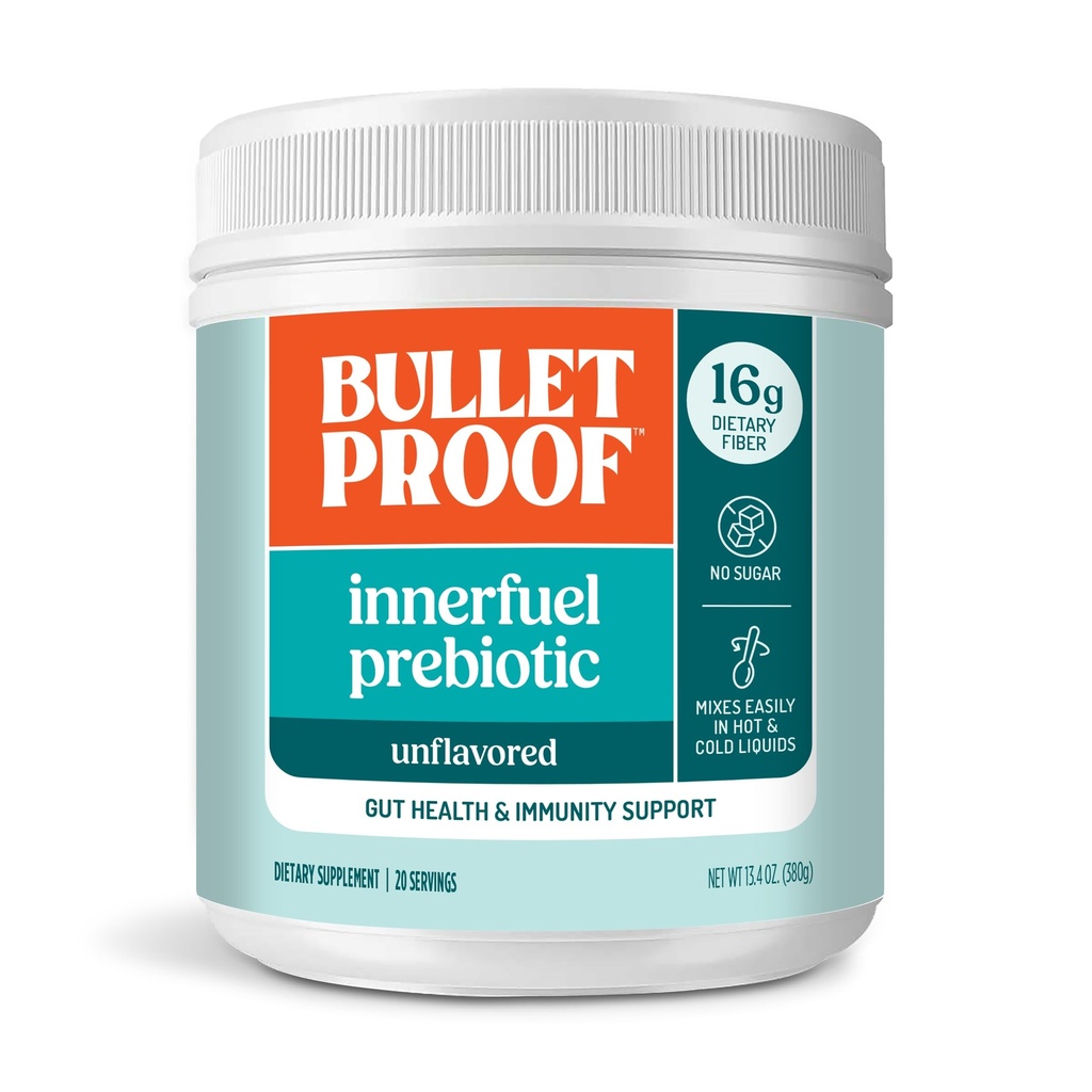 Poudre de fibre prébiotique, 13,4 onces, supplément pour la santé gustative, la santé digestive et le soutien immunitaire, prébiotiques d'origine végétale, 0g de sucre, emballage Mai Varier