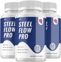 Supplément Pro de flux d'acier pour les hommes – pilules d'énergie avancées SteelFlowPro, suppléments Pro de flux d'acier pour les hommes Supplément de santé, Commentaires (3 Pack - 180 Capsules)