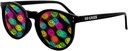 HI-LITES Smiley Special Effect Light Changing/Light Diffraction Glasses - Smiley Face Effect Lenses - Designer Style