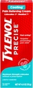 Crème de numération Tylenol Precise, résistance maximale 4% Lidocaïne et 1% Mentol Topique Analgésique, Crème de soulagement de la douleur pour le dos, les muscles et les articulations, Applicateur Rollerball, Fast-Acting, Scent Light, 4 oz