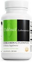 DAVINCI Labs Curcumin C3 Complex - Supplément diététique pour soutenir la fonction Gallbladder et le foie sain - avec Curcuminoides et Extrait de fruits biopérinés - Sans gluten - 60 Capsules végétariennes