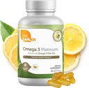 Zahler Omega 3 Huile de poisson - Omega 3 suppléments avec acides gras, 600 mg EPA et 400 mg DHA - suppléments dérivés du thon kosher - soutient la santé du cerveau et du coeur (360 Softgels)