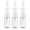 Medsuo 3 PCS 10 ml Nasal Spray Bottles Empty, Even Fine Mist, Clear