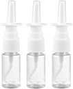 Medsuo 3pcs 10ml Bouteilles de pulvérisation nasale Bouteille de pulvérisation de brouillard Bouteille vide de soin de rhinite vide Vaporisateur de pulvérisation directe pour les huiles essentielles salines