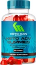 Gummies de pluie de Keto - Gummys de pluie de Keto, Gummys de pluie de Keto Gummy 1050MG - Tous les Gummys de vinaigre de cidre de pomme de pluie de Keto naturel, Gummys de vinaigre de cidre de KetoRain, 60 Gummys pour 1 mois