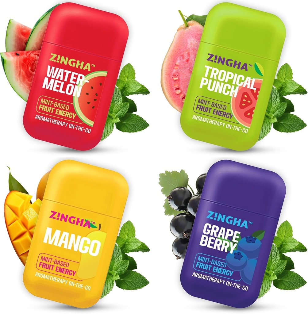 Natural Aromatherapy Dual Nasal Inhaler Stick – Uplifting Essential Oil Blend pour rafraîchir les parfums et la clarté quotidienne.