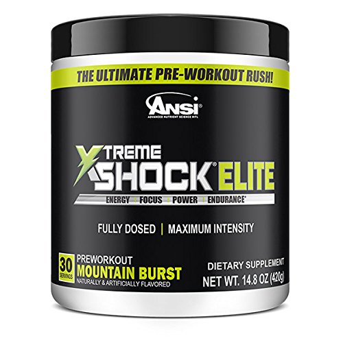 Ansi N.O. Xtreme Poudre de choc, Burst de montagne, 450 Gram