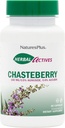 NaturesPlus Herbal Actives Chasteberry - 60 capsules - soutient la santé menstruelle et reproductive - végétalien, sans gluten - 60 portions