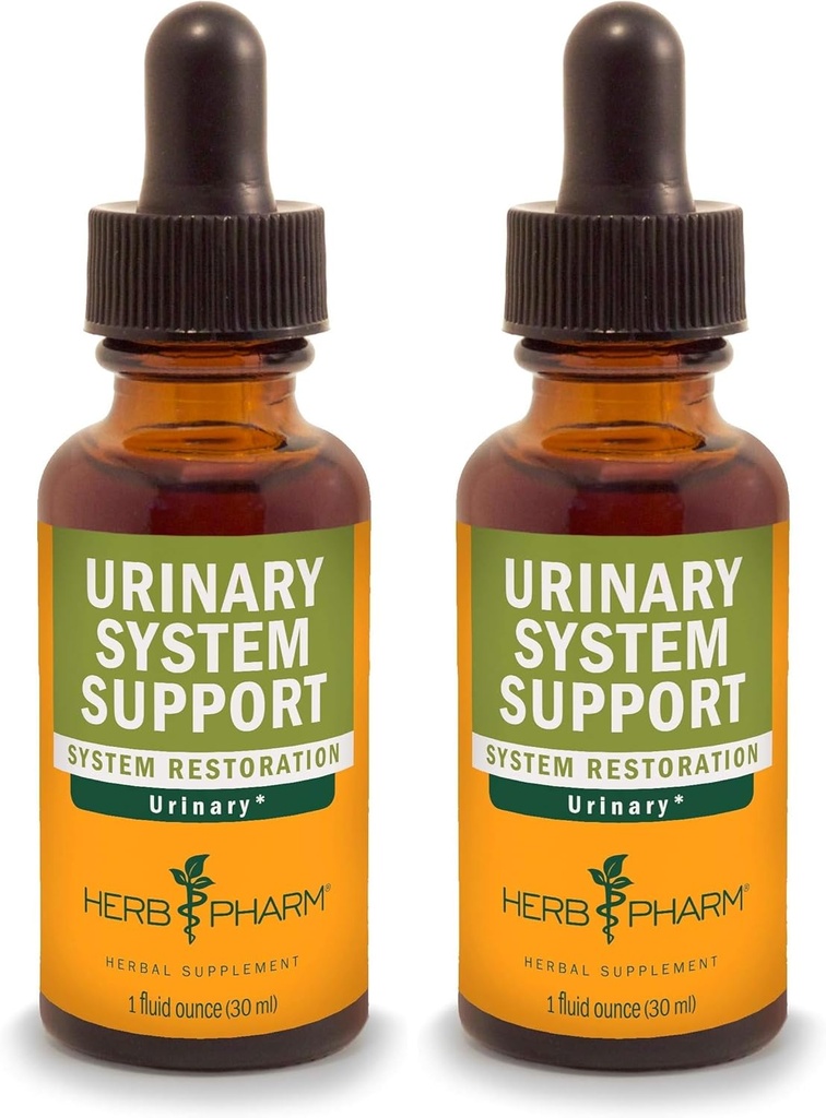 Herb Pharm Urinary System Support Formule à base de plantes liquides, 1 Fl Oz (paquet de 2)