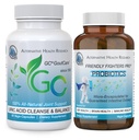 GC® GoutCare and Friendly Fighters® Probiotic: Un ensemble de nettoyage de l'acide urique et de l'inflammation pendant 30 jours