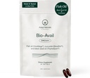 Adapter Naturals Omega 3 Supplément d'huile de poisson avec Bio available Curcumine & Black Seed, 1500mg Huile de poisson EPA Omega 3 Acides gras pour soutenir les articulations, les muscles et le cœur