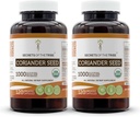 Secrets de la graine de coriandre de Tribe 120 capsules (2 pcs.), 1000 mg, graine de coriandre biologique de l'USDA séchée (2x120 capsules)