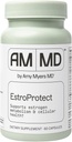 Amy Myers MD EstroProtect Supplement - soutient l'équilibre œstrogène et la santé des hormones - DIM, Calcium-D-Glucarate, Brocoli Seed Extract - 60 Capsules