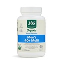 365 par Marché des aliments entiers, Vitamine Multi Mens Alimentation cultivée 40 Plus, 60 Compte