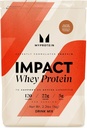 Myprotein Impact Whey Protein Powder, 2.2 Lbs (31 Servings) Salted Caramel, 22g Protein & 5g BCAA Per Serving, Protein Shake for Superior Performance, Muscle Strength & Recovery, Gluten Free
