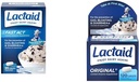 Lactaid Fast Act Caplets de soulagement de l'intolérance au lactose avec enzyme de la lactase et force originale Caplets de soulagement de l'intolérance au lactose avec enzyme de la lactase naturelle