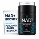 HPN NAD3 Clinical NAD+ Booster, Cellular Health & Natural Energy - Supplément NAD pour le vieillissement en santé, le soutien métabolique, NRF2 & Longevity, Nicotinamide Riboside & NMN Alternative, 60ct, 30 jours d'approvisionnement