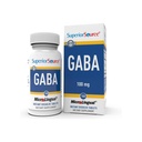Source supérieure GABA 100 mg - Supplément de soutien du cerveau et du système nerveux - Supplément à l'acide gamma-aminobutyrique Aides Sommeil sain et relaxant - Bariatrique - 100 comprimés de dissolution sublingual