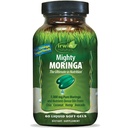 Irwin Naturals Mighty Moringa 1000 mg - 60 Softgels liquides - avec Chia, Coconut, chanvre, Avacado et Omega Superfoods - 30 Total des portions