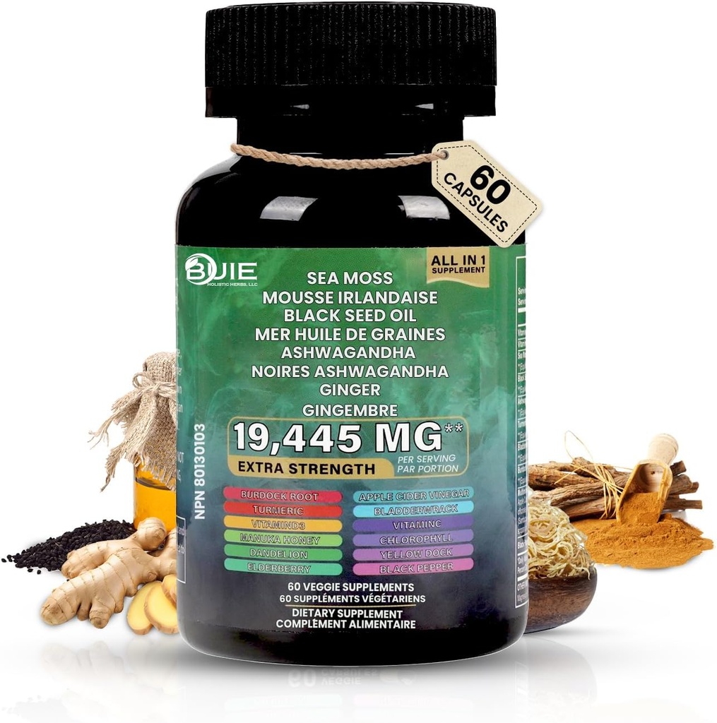 Capsules de moss de mer (Gingembre)