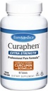 EuroMedica Curaphen Extra Strength - 60 comprimés - Formule professionnelle - Potent Curcumin & Boswellia avec DLPA & Nattokinase - Très Absorbable - 60 portions