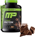 Muscle Pharm Combat Protein Powder, Chocolate Milk Flavor, Fuels Muscles for Productive Workouts, 5 Protein Sources Including Whey Protein Isolate & Egg Albumin, Gluten Free, 4 lb, 52 Servings